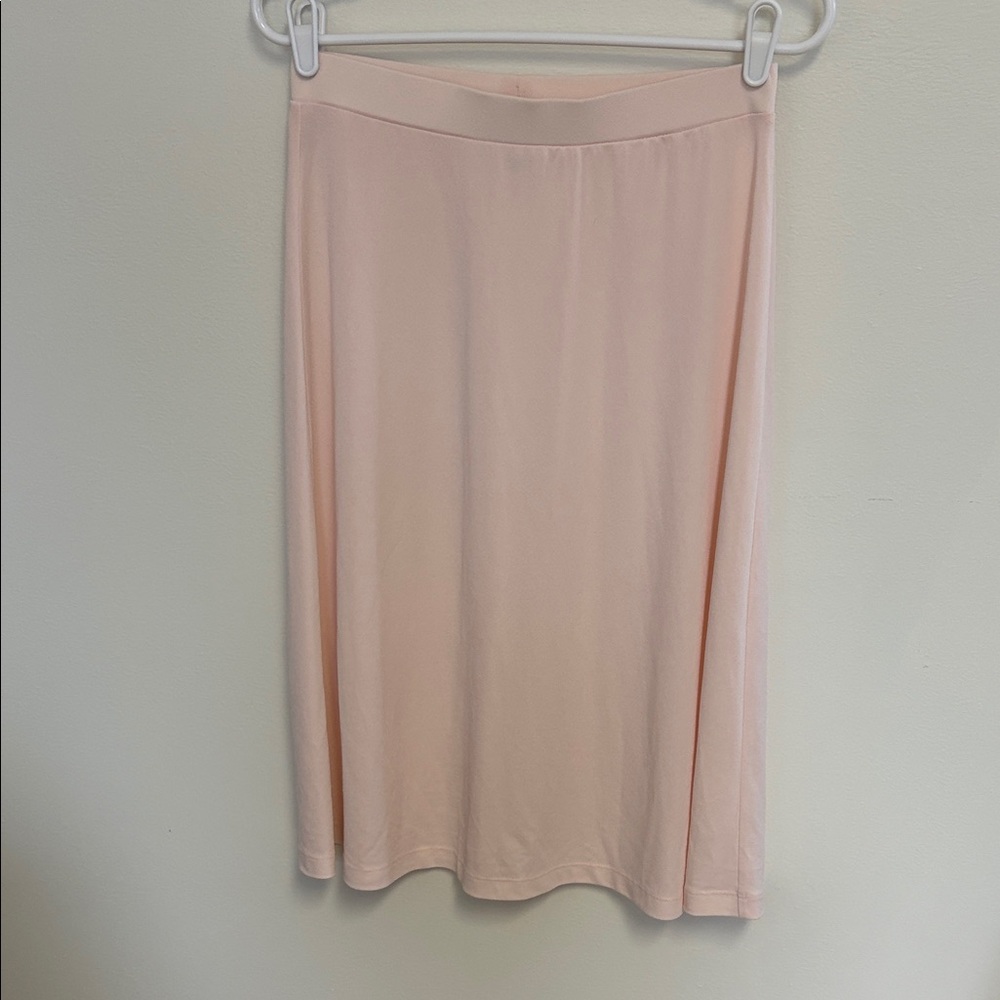 Jones Studio Soft Pink Midi Skirt